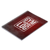 Turnhallen-Trainings-Klotz Notizblock (Linke Seite)