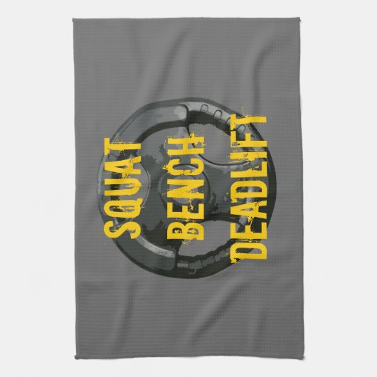 Turnhallen-Tuch-Hocke-Bank Deadlift Handtuch (Vertikal)