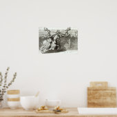 Turnier auf einem Platz Poster (Küche)