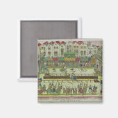 Turnier, während dessen Henri II Magnet (Vorderseite/Rückseite)