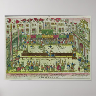 Turnier während welches Henri II Poster