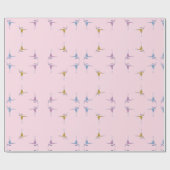 Turniere auf rosa geschenkpapier (Flach)