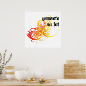 Turniere sind heiß poster (Küche)