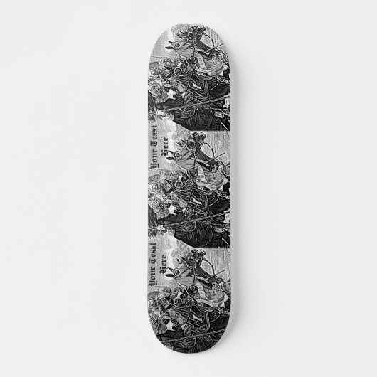 turnierende historische Kunst der Skateboard (Vorne)