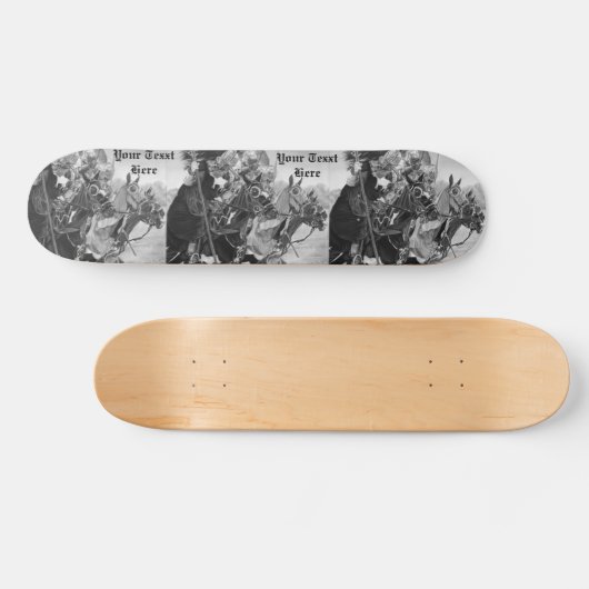 turnierende historische Kunst der Skateboard (Horizontal)