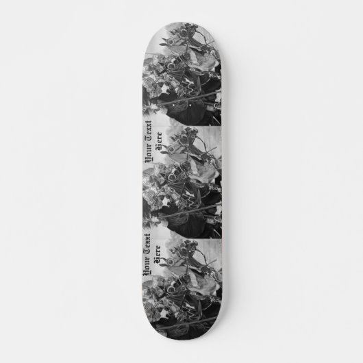 turnierende historische Kunst der Skateboard (Vorne)