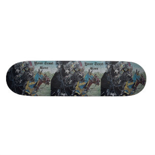 turnierende historische Kunst der Skateboard