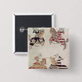 Turnierende Ritter, von Sir Thomas Holmes' Book Button (Vorne & Hinten)