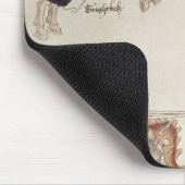 Turnierende Ritter, von Sir Thomas Holmes' Book Mousepad (Ecke)