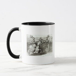 Turnierendes Turnier in einem Quadrat Tasse