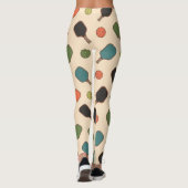 Turnierplatz für Pop Pickleball Paddle Leggings (Rückseite)