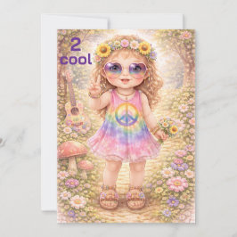 Turning 2 Cool Geburtstag Digital-Download Einladung