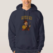 Turning Charts Into Gold Bitcoin Magician Hoodie (Vorderseite)