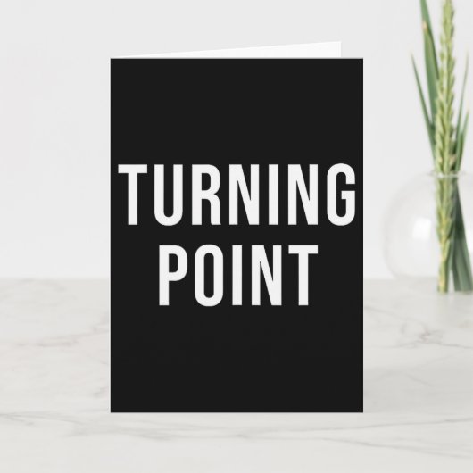 Turning Point Tank Top Karte (Vorderseite)