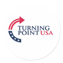 Turning Point USA patriotisches Logo-Vinyl-Aufkleb