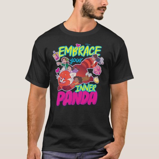 Turning Red - Embrace Your Inner Panda T-Shirt (Vorderseite)