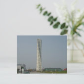 Turning Torso Gebäude - Malmö Schweden Postkarte (Stehend Vorderseite)