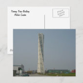 Turning Torso Gebäude - Malmö Schweden Postkarte (Vorne/Hinten)