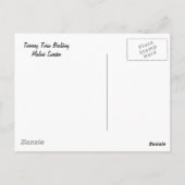 Turning Torso Gebäude - Malmö Schweden Postkarte (Rückseite)