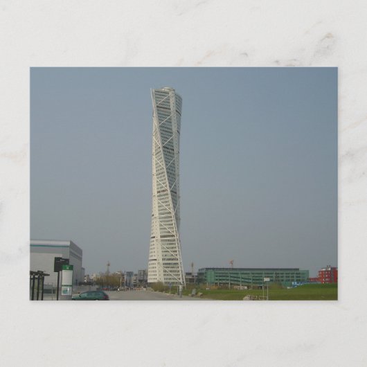 Turning Torso Gebäude - Malmö Schweden Postkarte (Vorderseite)
