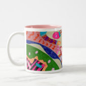 Turnip, Abstrakte Kunst Tasse (Links)