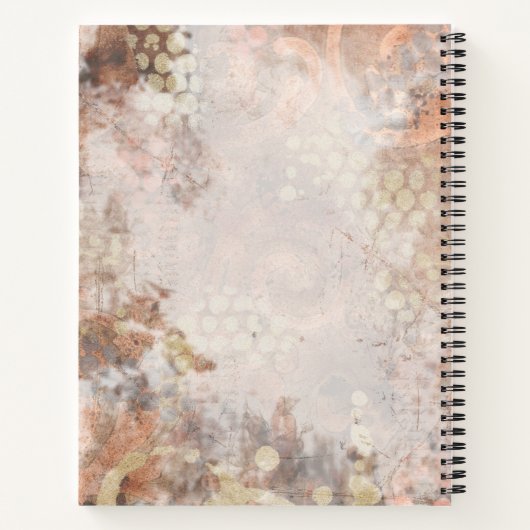 Turnip Gemüsegärtner-Notebook Notizblock (Rückseite)