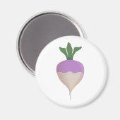 Turnip Magnet (Vorderseite/Rückseite)
