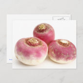 Turnips Postkarte (Vorne/Hinten)