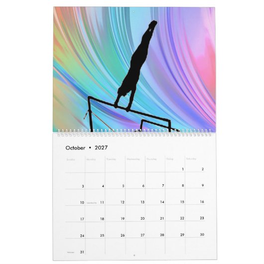 Turnkalender Kalender (Okt 2027)