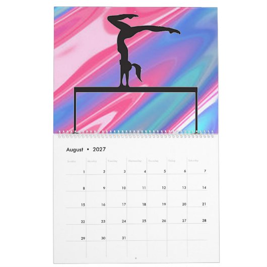 Turnkalender Kalender (Aug 2027)
