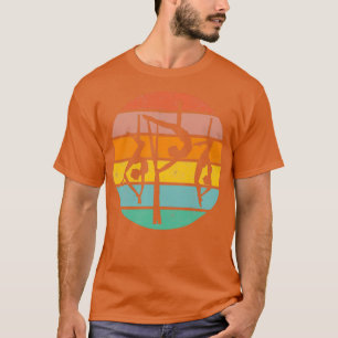 Turnkunst Luftseide Vintage abgenutzt T-Shirt