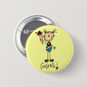 Turnkunstmeisterin Button (Vorne & Hinten)