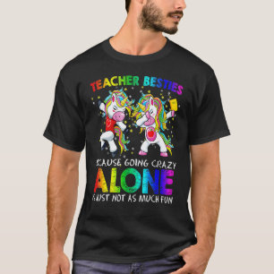 Turnlehrerin beste Freundinnen Dabbing Einhorn Ver T-Shirt