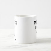 Turnmama (männlicher Athlet) Kaffeetasse (Mittel)
