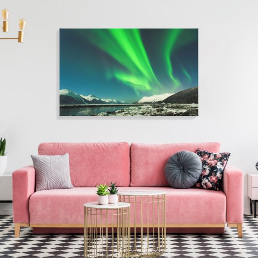 Turnonce Arm Aurora Leinwanddruck (Insitu (Wohnzimmer))