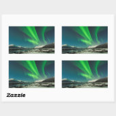 Turnonce Arm Aurora Rechteckiger Aufkleber (Blatt)