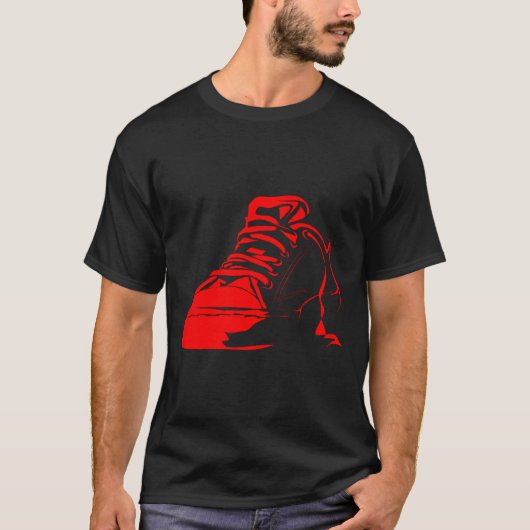 Turnschuh-Liebhaber-T - Shirt (Vorderseite)
