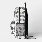 Turnschuhe Bedruckter Rucksack (Rechts)