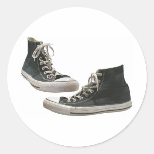 Turnschuhe Runder Aufkleber