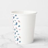 Turnschuhe & Schleifen Papiertasse Pappbecher (Links)