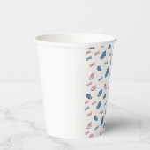 Turnschuhe & Schleifen Papiertasse Pappbecher (Rechts)