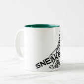 Turnschuhsüchtiger Tasse (Vorderseite Links)