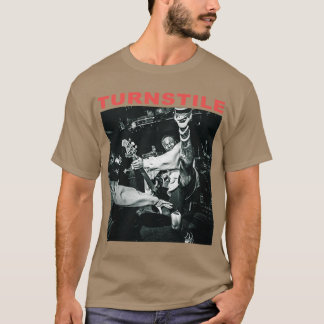 TurnstileAmerikanische Hardcore-Punk-Band Retro-Fr T-Shirt