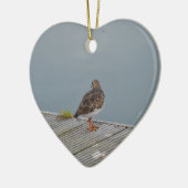 Turnstone Keramik Ornament (Links)