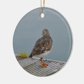 Turnstone Keramik Ornament (Links)