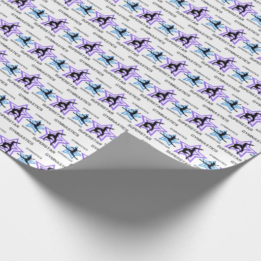 Turnsuperstar Geschenkpapier (Ecke)