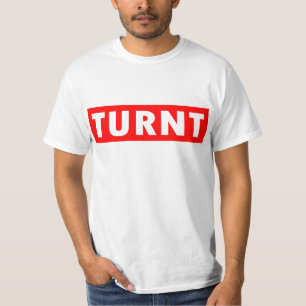 TURNT TSHIRT   TURNT UP T SHIRT   AUFHEIZEN