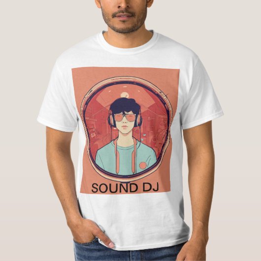 "Turntable & Beats" DJ-T - Shirt (Vorderseite)