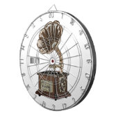 Turntable Cartoon Dartscheibe (Vorderseite rechts)