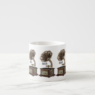 Turntable Cartoon Espressotasse